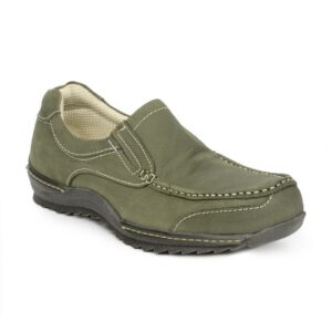 Gliders Men Olive Shoes