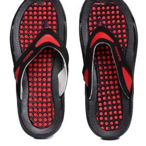 Gliders by Liberty Men Red & Black Econew Flip-Flops