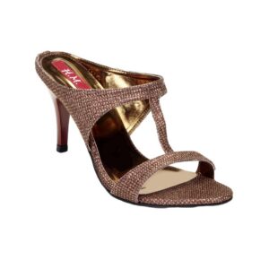 HM Women Bronze Heels