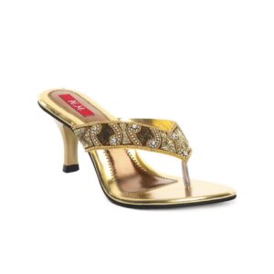 HM Women Golden Heels