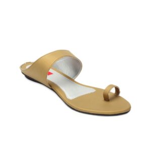 HM Women Golden Flats