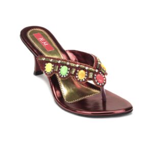 HM Women Maroon Heels