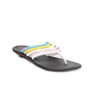 HM Women Multi Coloured Flats