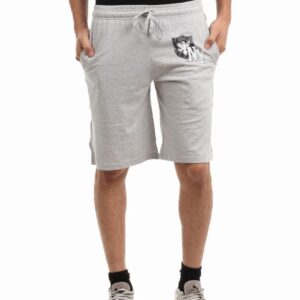 Hanes Men Grey Melange Shorts