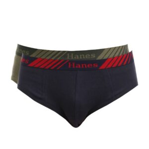 Hanes Men Pack of Two Premium Bikini Briefs
