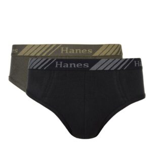 Hanes Men Pack of Two Premium Bikini Briefs