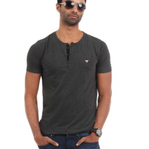 Horsefly Men Charcoal T-shirt