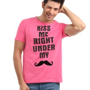 Horsefly Men Pink T-shirt