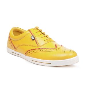 ID Men Yellow Casual Shoes
