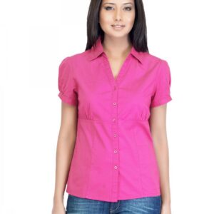 Jealous 21 Women Pink Shirt