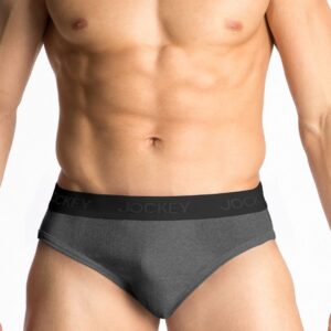 Jockey ELANCE Men Charcoal Brief 1008
