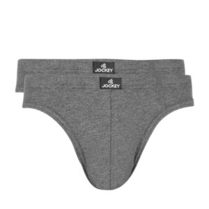 Jockey MC Men Grey Pack of 2 Briefs 8003
