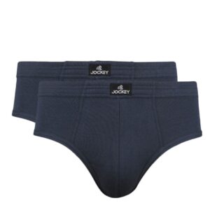 Jockey ELANCE Men Navy Blue Pack of 2 Briefs 1009