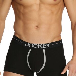 Jockey COMFORT PLUS Men Zone Black Trunks 8015