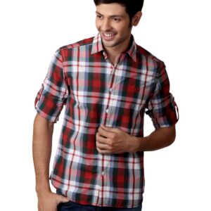 John Players Men Multi Coloured Shirt