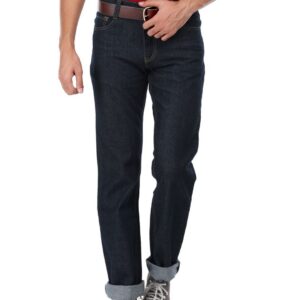 John Players Men Navy Regular Fit Jeans
