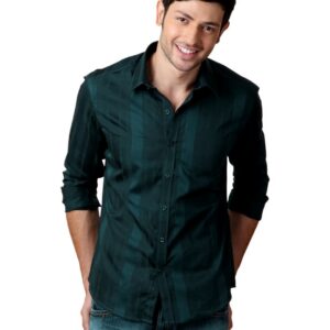 John Players Men Teal Shirt