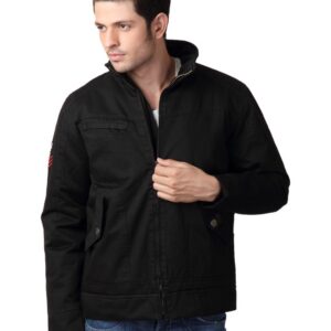 Just Natural Men Black Jacket