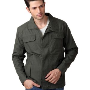 Just Natural Men Olive Jacket