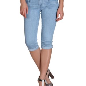 Kraus Jeans Women Blue Capris