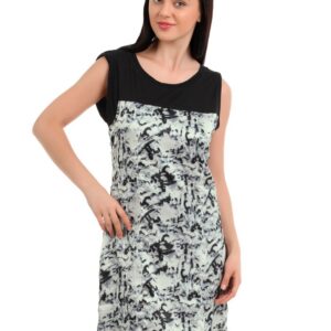 Latin Quarters Women Black Printed Dress