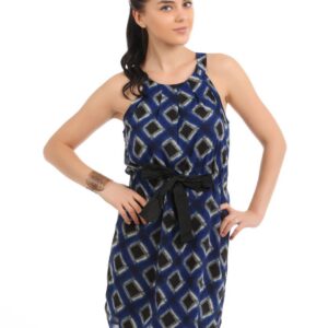 Latin Quarters Women Blue Dress
