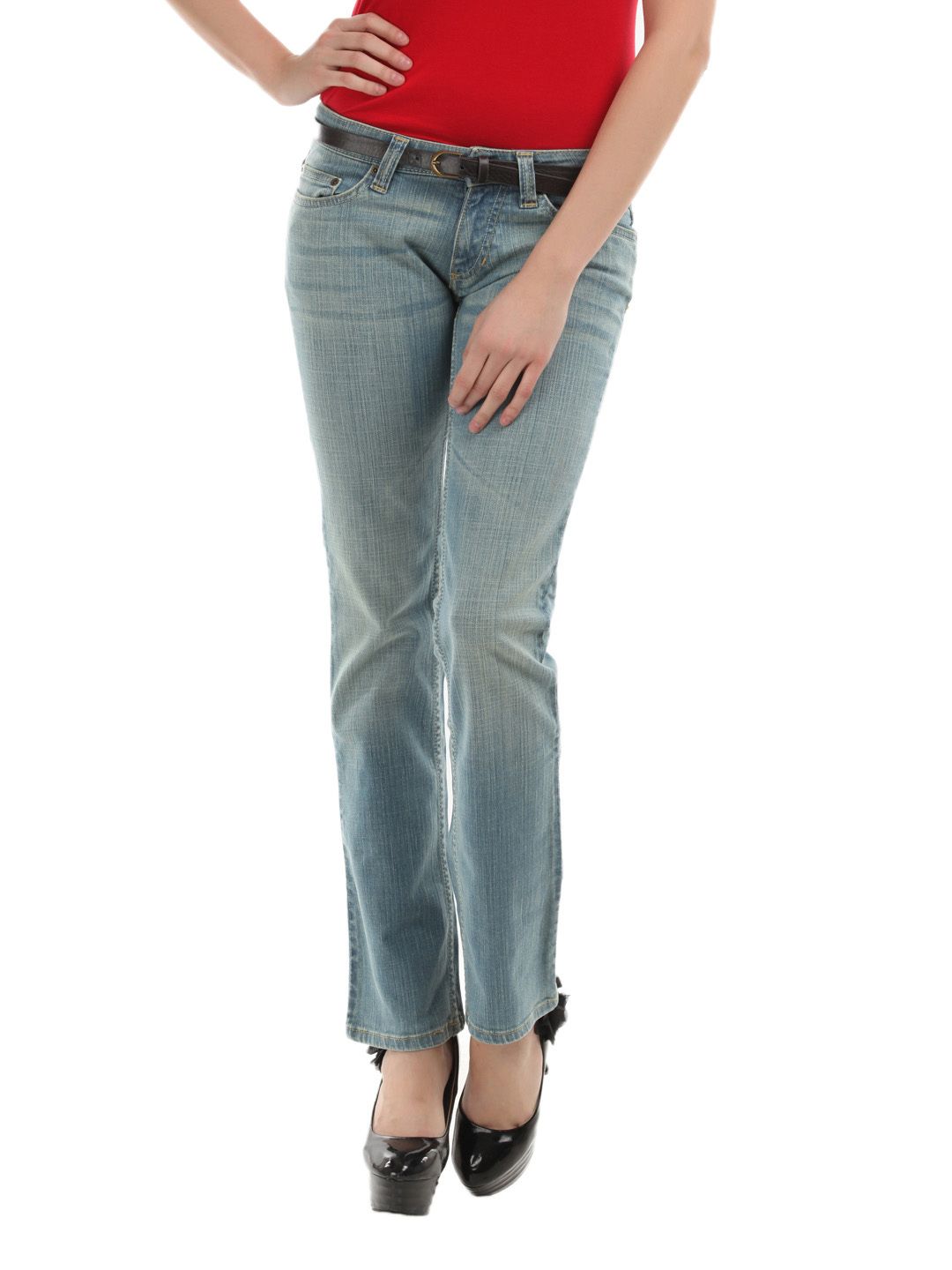Lee Women Blue Cherrie Slim Fit Jeans