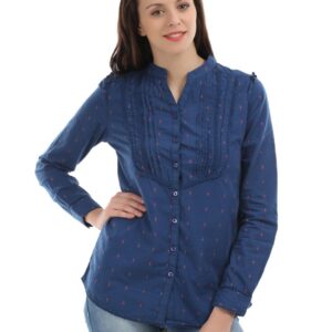Lee Women Blue Shirt