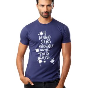 Locomotive Men Blue T-shirt