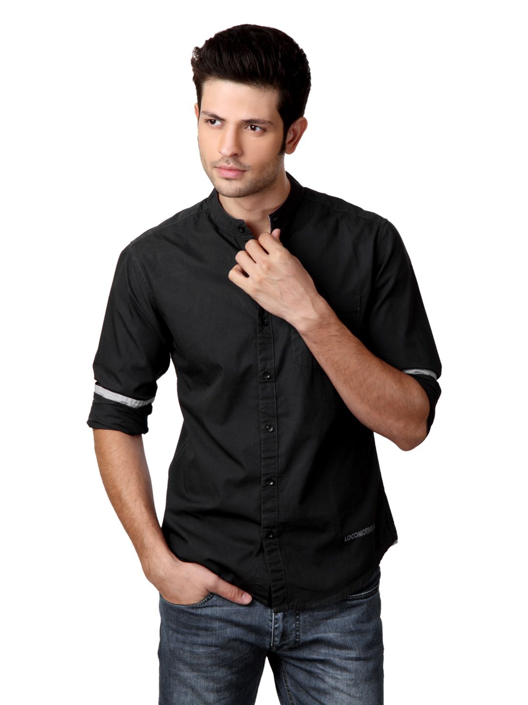 Locomotive Men Charcoal Shirt