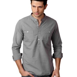 Locomotive Men Grey Shirt