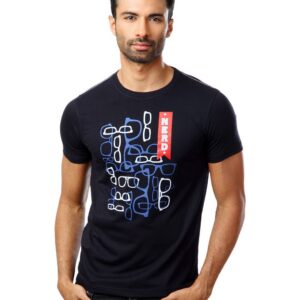 Locomotive Men Navy Blue T-shirt