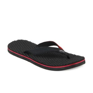 Lotto Men ACCU Red & Black Flip Flops