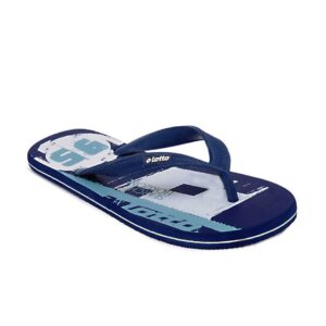 Lotto Men Blue & White Flip Flops