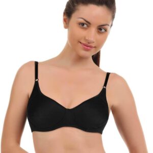 Lovable Cotton Essensuals Black Bra