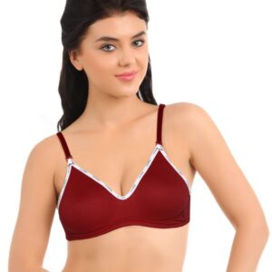 Lovable Cotton Essensuals Red Bra