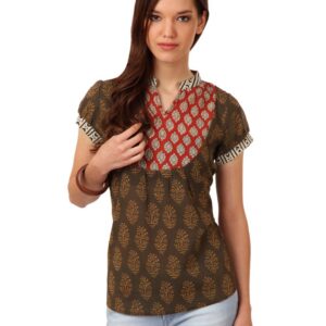 Mother Earth Women Brown Top
