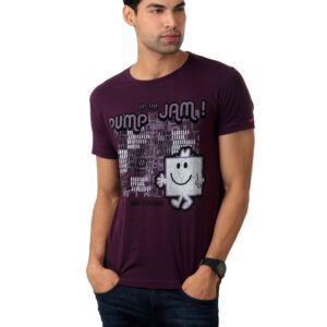 Mr. Men Men Purple T-shirt