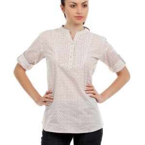 Mumbai Slang Women Pink Kurti