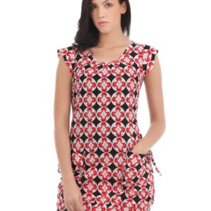 Mumbai Slang Women Red & Black Tunic