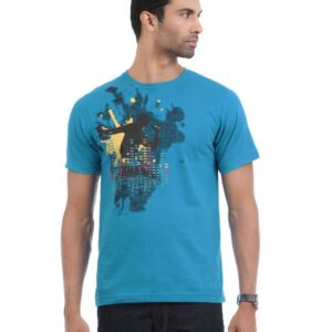 Myntra Men Blue T-shirt