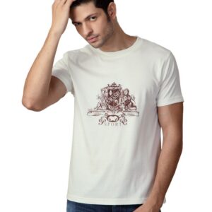 Myntra Men Grand Sport Off White T-shirt