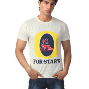 Myntra Men Off White T-shirt