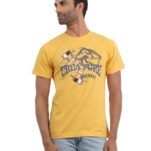 Myntra Men Yellow T-shirt