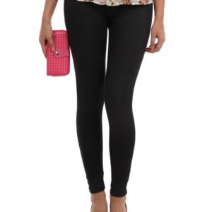 Myntra Women Black Leggings