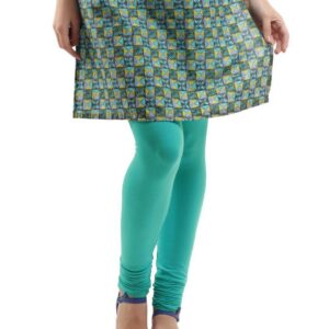 Myntra Women Sea Green Leggings