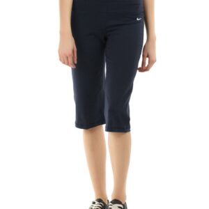 Nike Women Blue Dri-Fit Capris