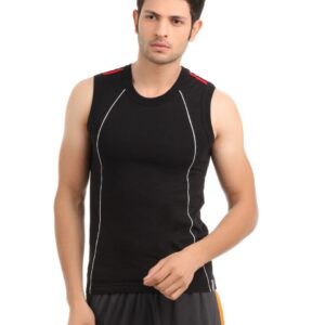 Park Avenue Men Black Innerwear T-Shirt
