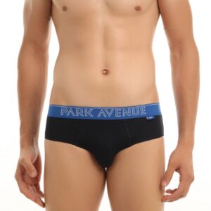 Park Avenue Men Black Swank Briefs