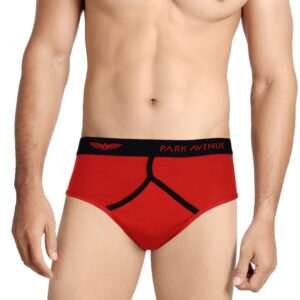 Park Avenue Men Red Briefs